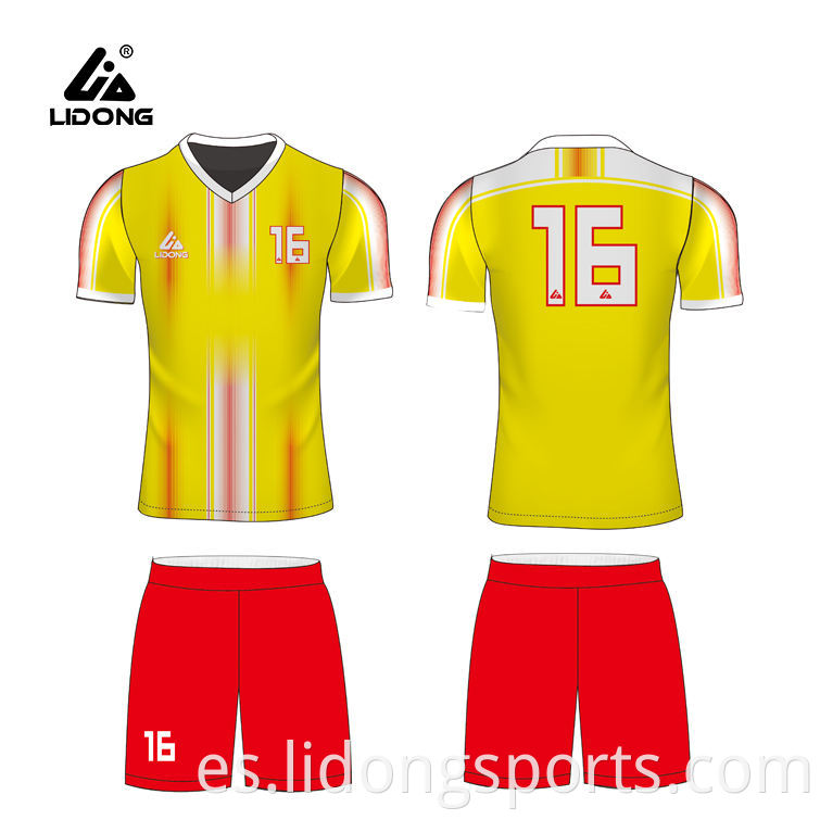 La ropa deportiva de la Copa del Mundo se adapta a la primavera de la primavera de verano de la primavera y los pantalones cortos de fútbol de fútbol se establece el desgaste de secado rápido